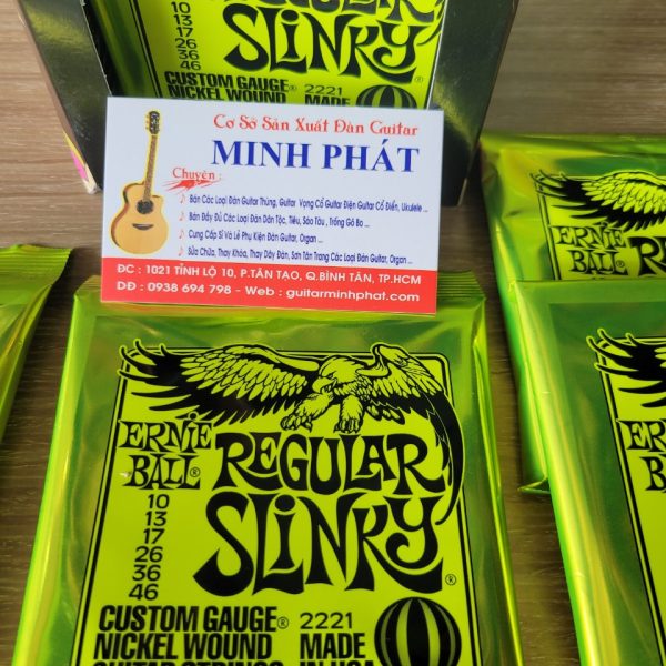 Dây Đàn guitar Điện Ernie Ball 2221 chính hãng