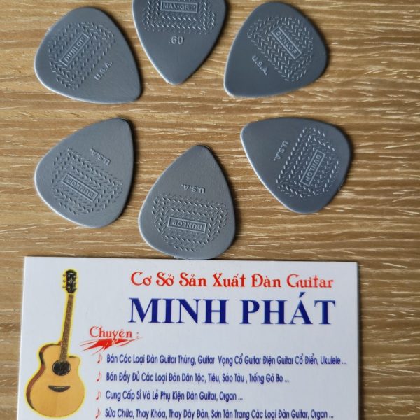 Pick gãy guitar Dunlop Max Grip chính hãng USA