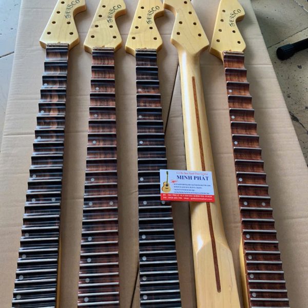 Cần đàn guitar điện phím lõm Tesico