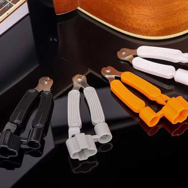 Kìm cắt, quay thay dây đàn guitar