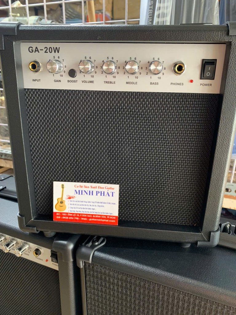 Amply Guitar điện giá rẻ GA-20W. Phù hợp tập luyện
