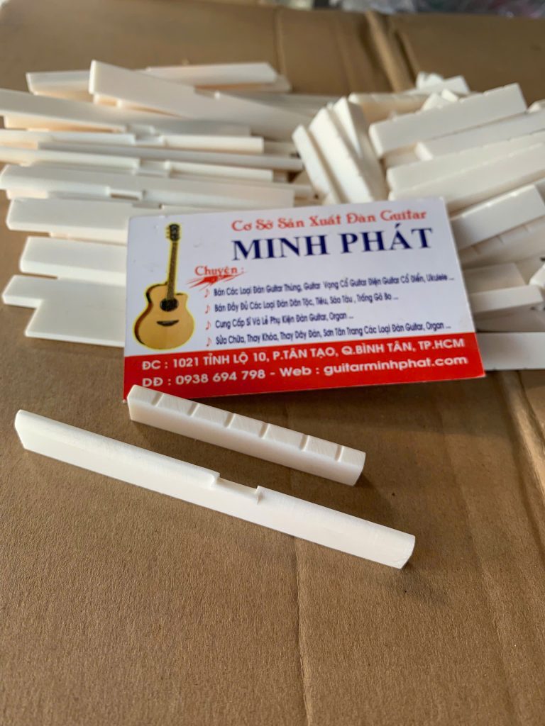 Bộ lược ngựa đàn Classic xương bò mài sẳn 5 Bộ lược ngựa xương cho đàn guitar classic