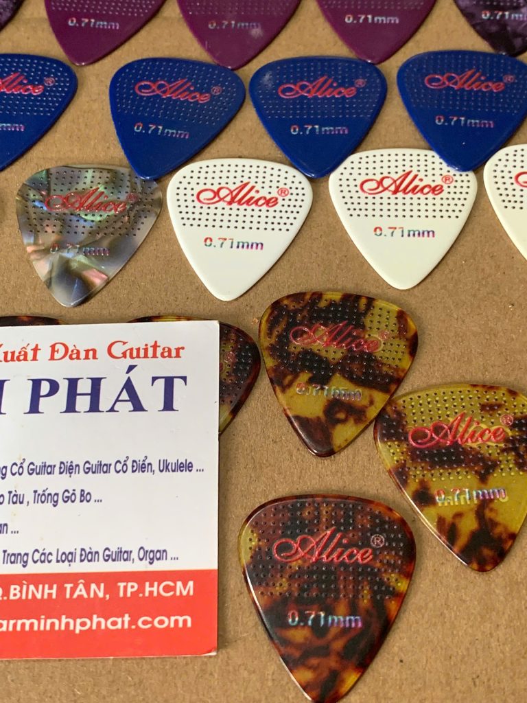 Pick gãy Alice chính hãng - Pick Nhám Chống Trượt 4 Pick gãy Alice chính hãng - Pick Nhám Chống Trượt