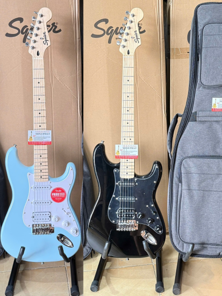 Guitar-Squier-Sonic-Stratocaster-HSS Guitar Squier Sonic Stratocaster HSS