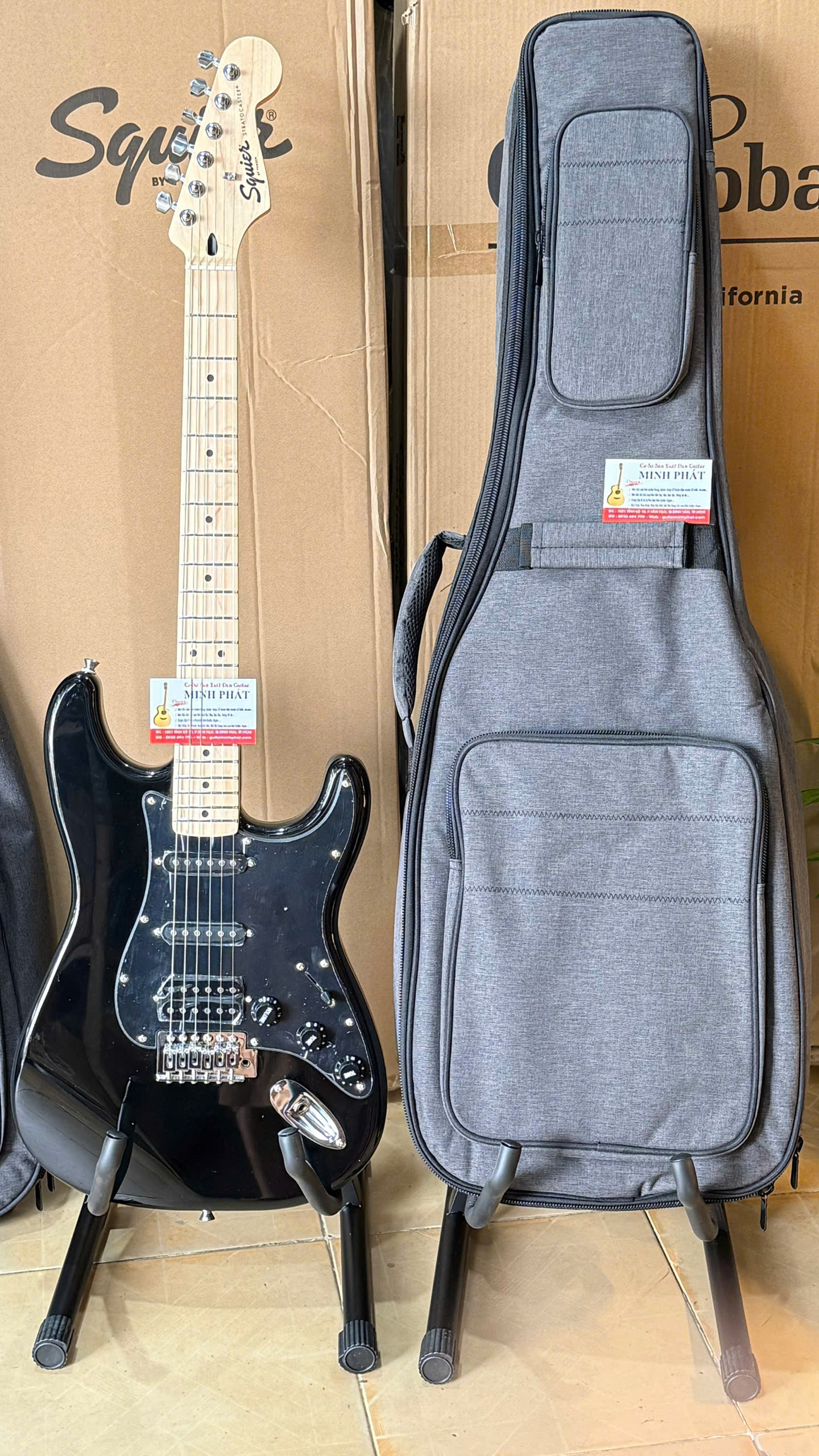 Squier Sonic Stratocaster HSS Back Squier Sonic Stratocaster HSS Back
