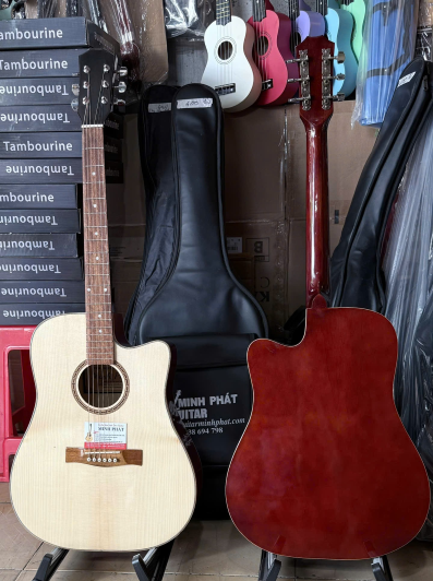 Đàn Guitar Acoustic Dáng D Giá Rẻ ( Dreadnought Cutaway)