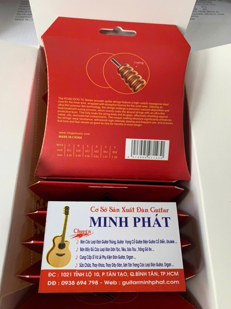 Dây đàn guitar Acoustic Road Dog TC11
