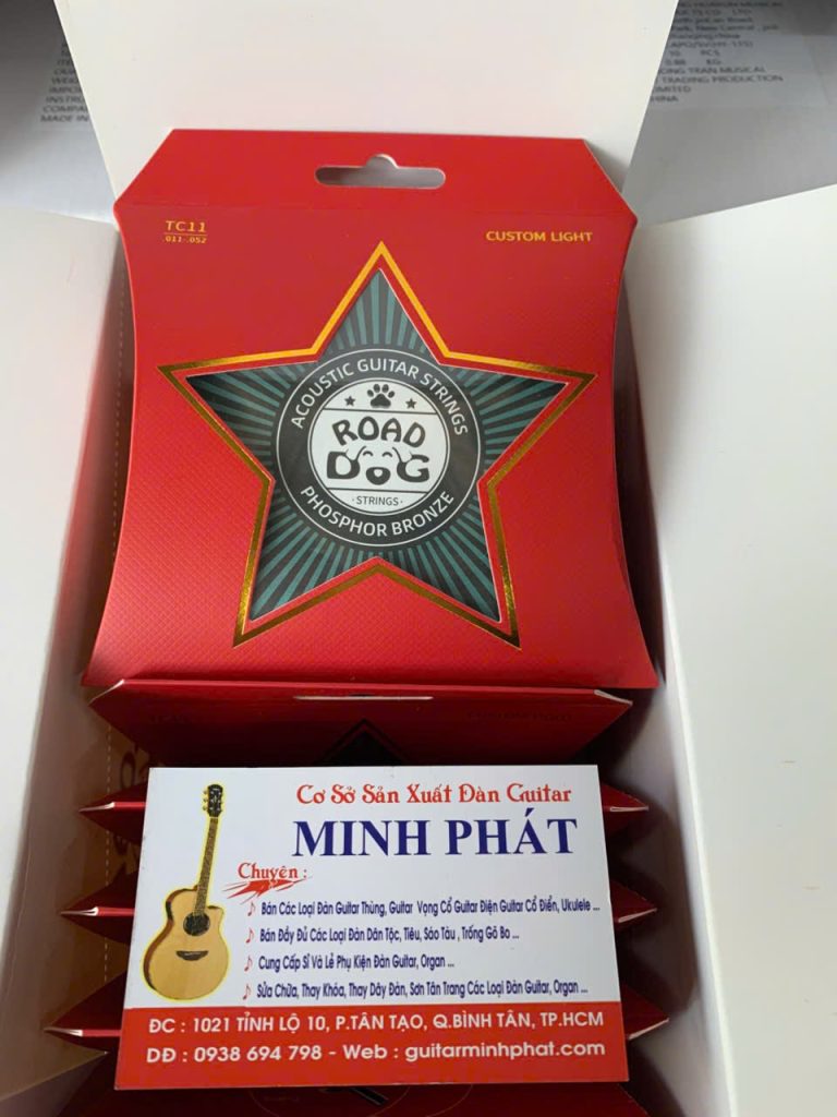 Dây đàn guitar Acoustic Road Dog TC11