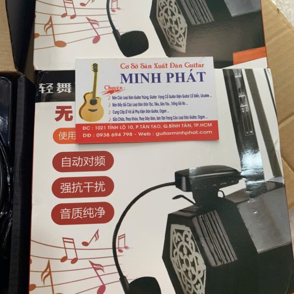 Micro Không Dây 2.4G Chuyên Dụng Cho Đàn Nhị - Đàn Hồ (ERHU) - Nhạc Cụ Dân Tộc