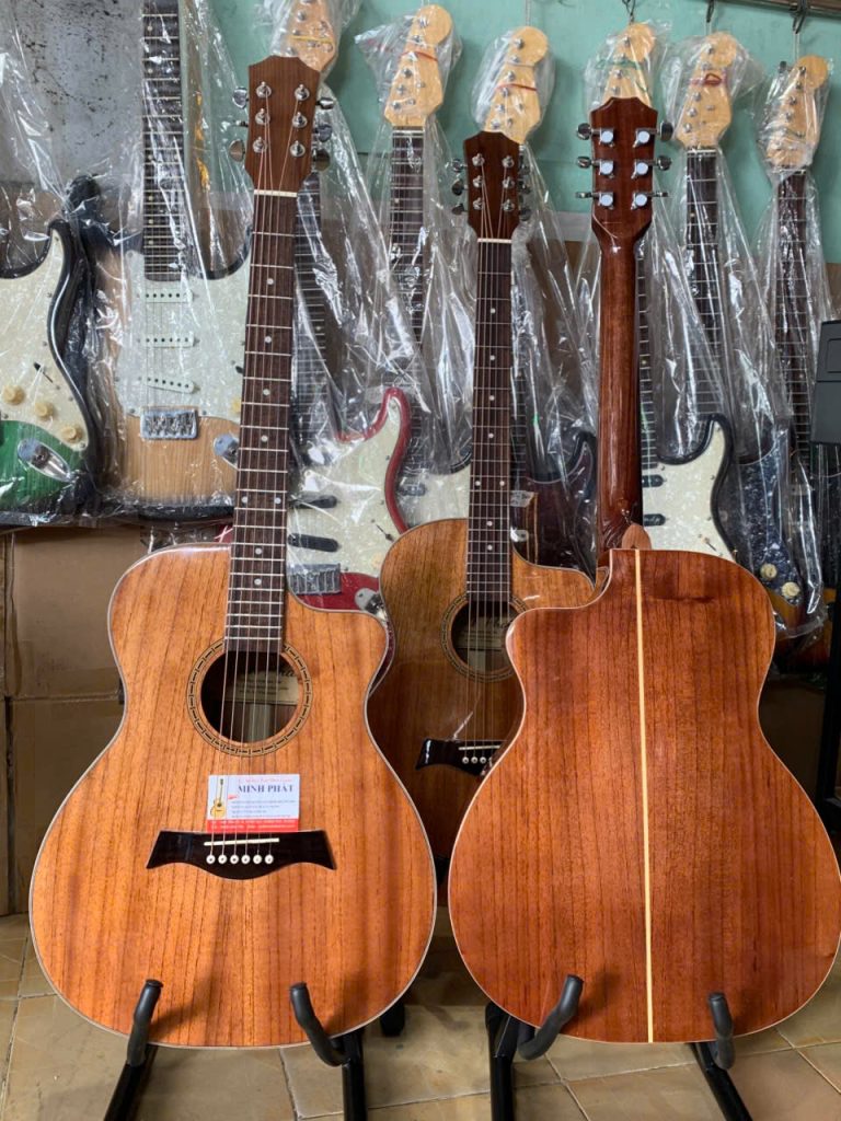 Đàn Guitar Acoustic Hồng Đào Full MP-A18 7 Mua đàn guitar full gỗ hồng đào giá rẻ tai Tphcm - Ship tận nơi trên toàn quốc - liên hệ nhạc cụ minh phát