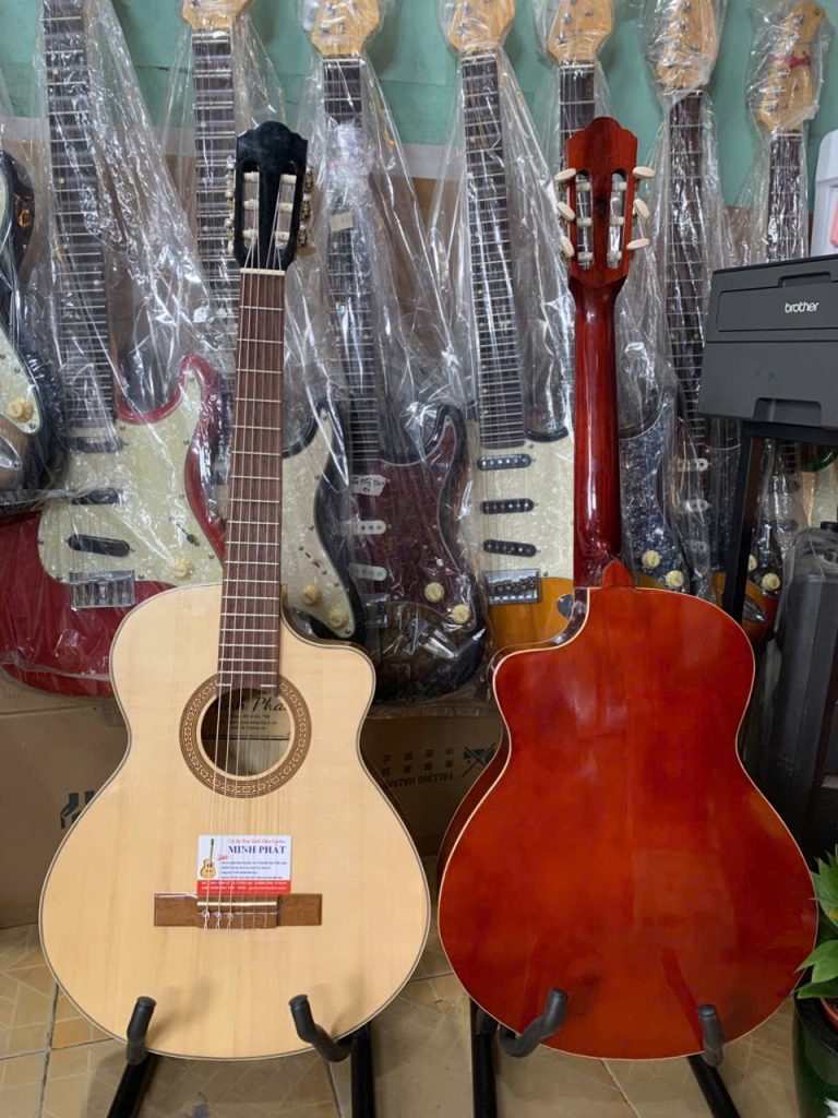 Địa chỉ mua đàn guitar classic mini 3/4 giá rẻ tại Tphcm.