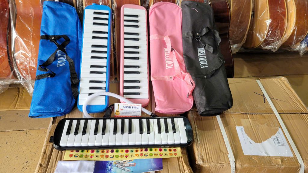 kèn phím melodica 32 phím cho học sinh lớp 4 lớp 7 âm chuẩn phím nhẹ